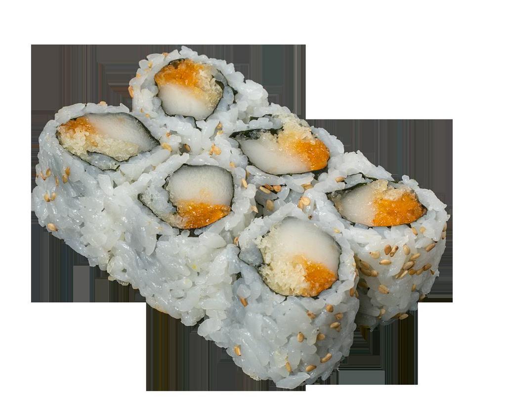 Spicy Scallop Maki · Rolled sushi.