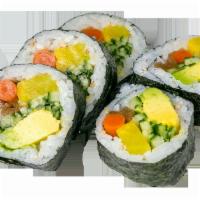 Vegetable Maki · Rolled sushi.