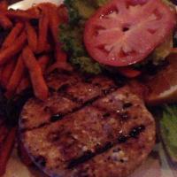 Turkey Burger Dinner · A delicious alternative to our famous 1/2 pounder served on a kaiser roll with sun-dried tom...