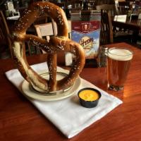 Jumbo Soft Pretzel · Massive NY style pretzel served warm, salted or not