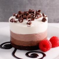 Chocolate Trilogy mousse cake · 