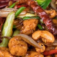 Cashew Nut · Choice of Meat [Chicken, Pork, Tofu, Beef, Shrimp, Combination] Bell peppers, onions, carrot...