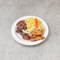 Jerk Chicken (Dark Meat) · Dark meat. Choice pieces of chicken marinated for days in a mixture of Jamaican herbs and sp...