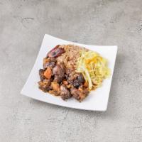 Brown Stew Chicken · LARGE SIZE ONLY. Mouth size pieces of bone-in chicken marinated in Jamaican spices cooked to...