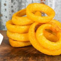 Onion Rings · Served with horseradish sauce.