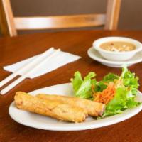 1. Eggrolls (2) (Chả Giò) · Chả Giò. 2 Eggroll stuffed with pork and vegetable served with dipping sauce.