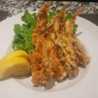 Soft Shell Crab · Deep-fried soft shell crab with bread crumbs served with sweet mayo.