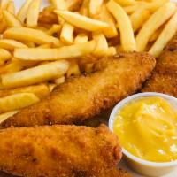 Chicken Finger with French Fries · 