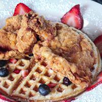 Chicken and Waffle · Chicken marinated and seasoned with secret sauces and spices, deep fried and served on a hom...