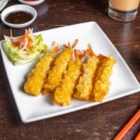 A4. Tom Chien · Shrimp tempura. 5 pieces.
