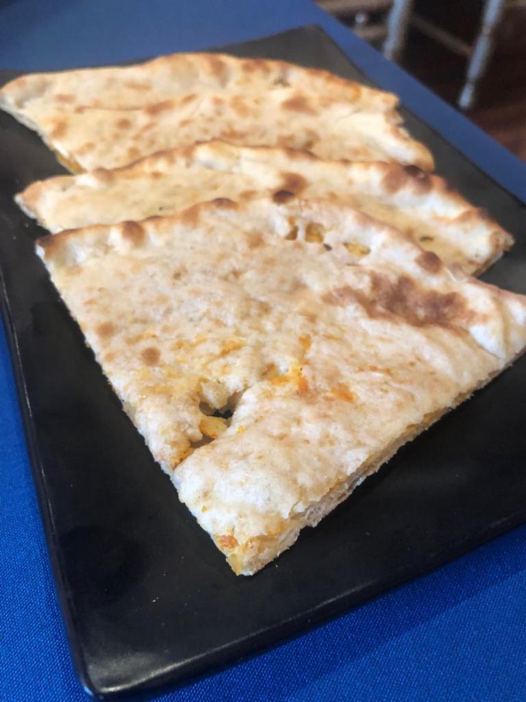 Nirvana Naan · Stuffed with chicken and spices.
