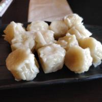 Shrimp Shumai · 6 pieces.