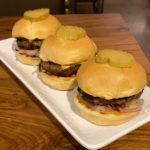 Sliders Plate · Angus ground beef, grilled onions, American cheese and Thousand Island dressing.