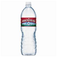 1 Liter Bottled Arrowhead Spring Water · 