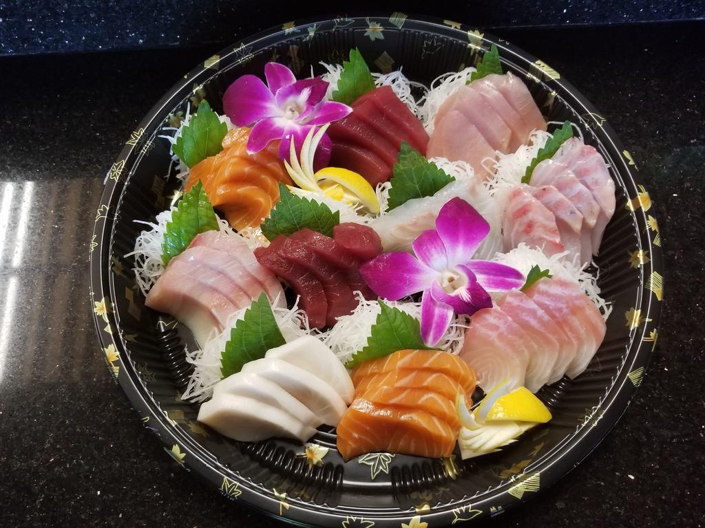 Catering Tray 13.  Sashimi · Chef's sashimi assortment.