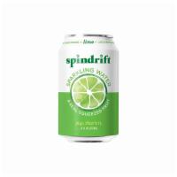 Spindrift Lime · America's first line of sparkling beverages made with real squeezed fruit