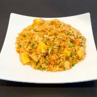 2. Hawaiian Fried Rice · Chicken and Pineapple Served with choice of side Eggroll.