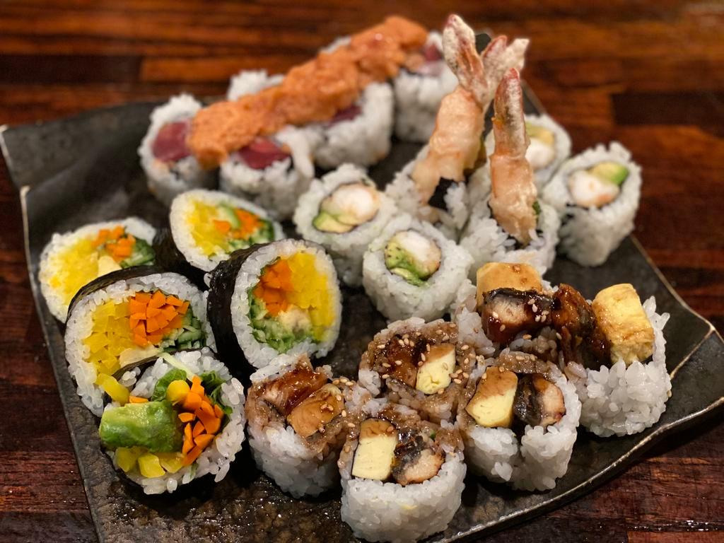 Roll “B set” · Choose 2 rolls from the list and come with miso soup together.