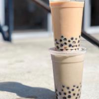 Bubble Tea · Bubble tea is an iced Taiwanese recipe made by blending a tea base with milk, fruit, and fru...