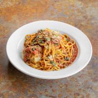 Spaghetti · Served with our homemade meat sauce.