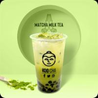 Matcha milk tea · 