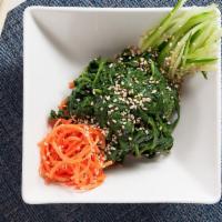 Wafu Seaweed Salad · Served with sesame soy vinaigrette.