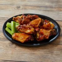 Hot Wings Thibodeaux · Hot and spicy or sweet and sticky wings. Spicy.