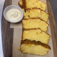 House Made Corn Bread · Maple Butter