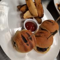 Lamb Sliders · House made aioli. Comes with a choice of 1 side at no additional charge.