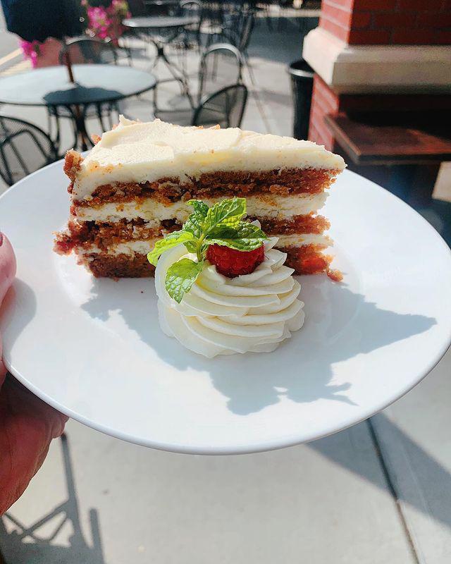 House-Made Carrot Cake · Cake that contains carrots mixed into the batter. 