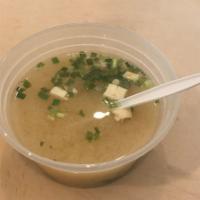 Miso Soup · Soup that is made from miso paste.