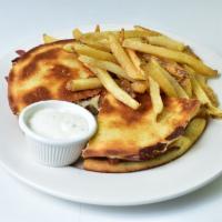 Turkey Panini · Jack cheese and bacon. Served with a side of ranch dressing.