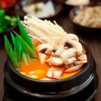 7. Mushroom Tofu Soup · Soup made from bean curd. Soup made from bean curd.