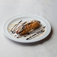 2 Cannoli · Filled to order.