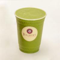Green Goodness Smoothie · Coconut water, apple, avocado, spinach, celery, kale and ginger.