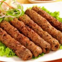 Beef Seekh Kabab · Beef mince mixed with onions and perfectly blended spices to form these delicious seekh kaba...