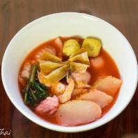 20. Hot and Sour Soup  · Tom Yum Koong. Tomato, mushroom, cabbage seasoned with lemon grass and galangal kaffir leave...