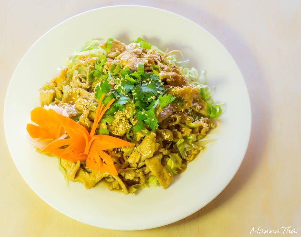 Manna Thai · Soup · Asian · Thai · Noodles · Salads · Chicken