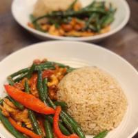 Volcano String Bean Lunch Special · 11:30am - 3pm. Served with choice of rice.
