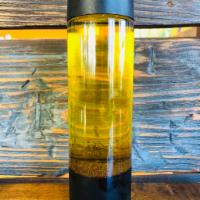 Bottle of House dressing (16oz) · Balsamic vinegar, Extra virgin olive oil, Garlic, Spices