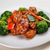 General Tso's Chicken · Served with steamed rice or brown rice. 