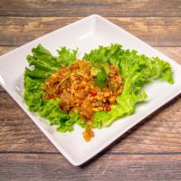 A10. Minced Chicken in Cool Lettuce Wraps · 3 pieces.