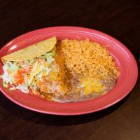 24. Two Enchiladas and Taco Combo · 