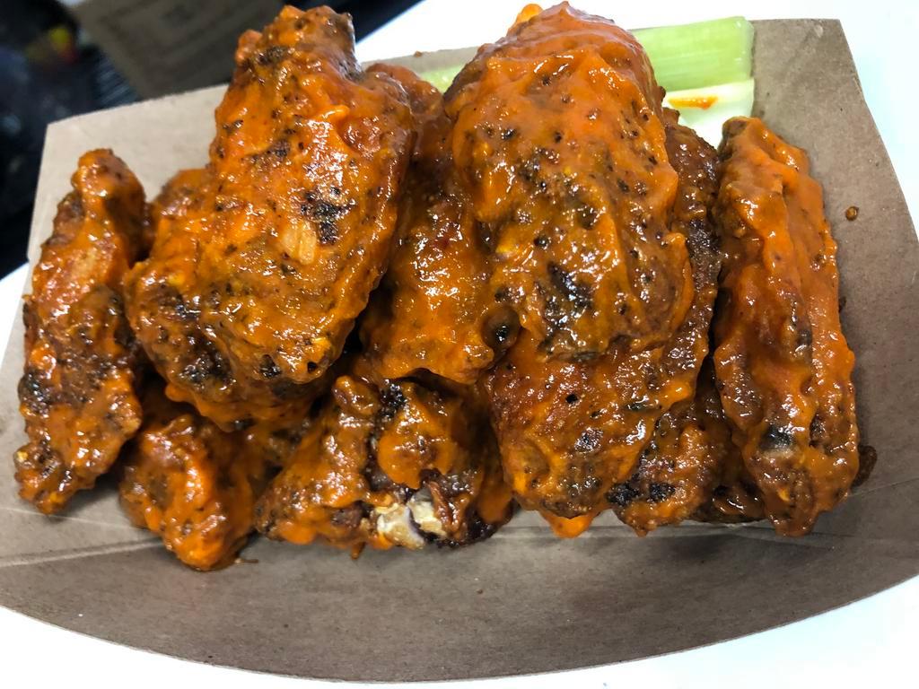 Traditional Wings · Traditional Wings with the sauce of your choice. 