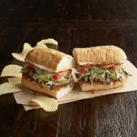 Manager's Special - Famous Faves · Choose a half sandwich from our famous favorites list. Served with chips or baked chips and ...
