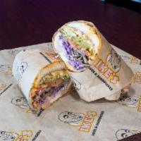 150. Dirty Reuben Sandwich · Roast beef, dirty dressing, purple slaw and American cheese. Ike's favorite.