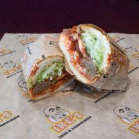 70. Meatless Mike Sandwich · Best vegan meatballs in America - PETA. Vegan meatballs, marinara and pepper jack cheese. Ik...