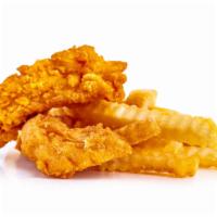 Kids Tenders · Choice of Grilled or Fried chicken tenders with choice of side