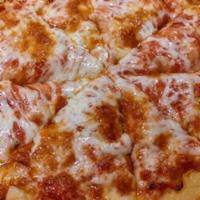 Kid's Cheese Pizza · Eight tiny slices of thick crust pizza with marinara sauce and lots of melty mozzarella chee...