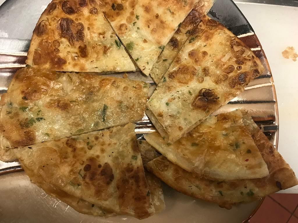 Chinese Pizza · Scallion pancake
